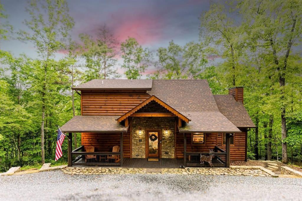 Luxe Family Cabin 8 Min To Downtown 블루리지 외부 사진
